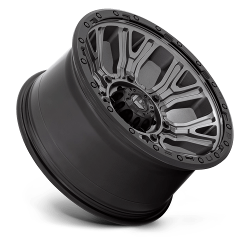 D825 20X10 6X135 M-GNMTL BLK-RG -18MM