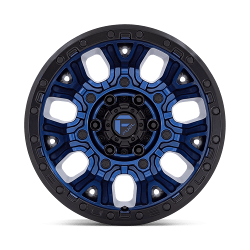 D827 17X9 5X5.0 DK-BLUE BLK-RG 1MM