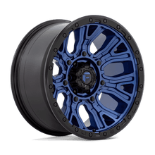Load image into Gallery viewer, D827 20X10 6X135 DK-BLUE BLK-RG -18MM