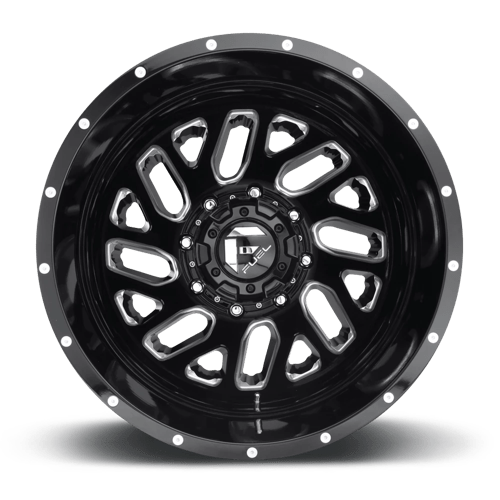 D581 22X8.25 8X210 GL-BLK-MIL -221MM