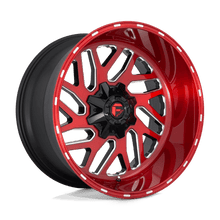 Load image into Gallery viewer, D691 22X12 6X135/5.5 BRSH-RED-MIL -44MM