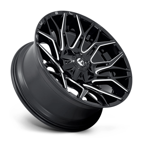 D769 22X10 8X6.5 G-BLK-MILL -18MM