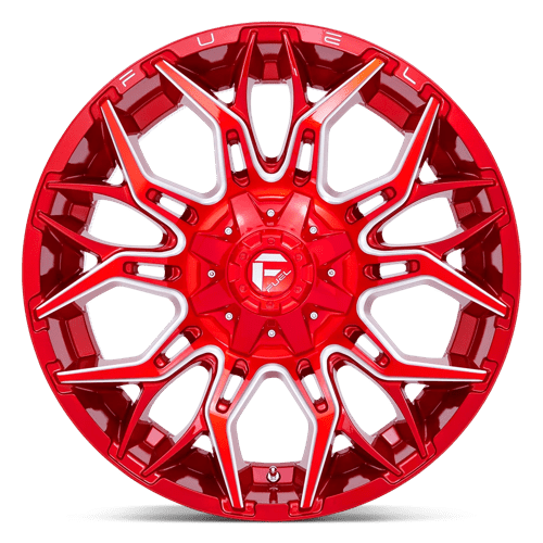 D771 22X10 8X6.5 GL-RED-MILL -18MM