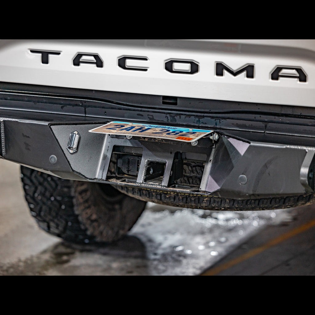 C4 Fabrication 16-23 3rd Gen Toyota Tacoma Overland Rear Bumper - 1200-4216