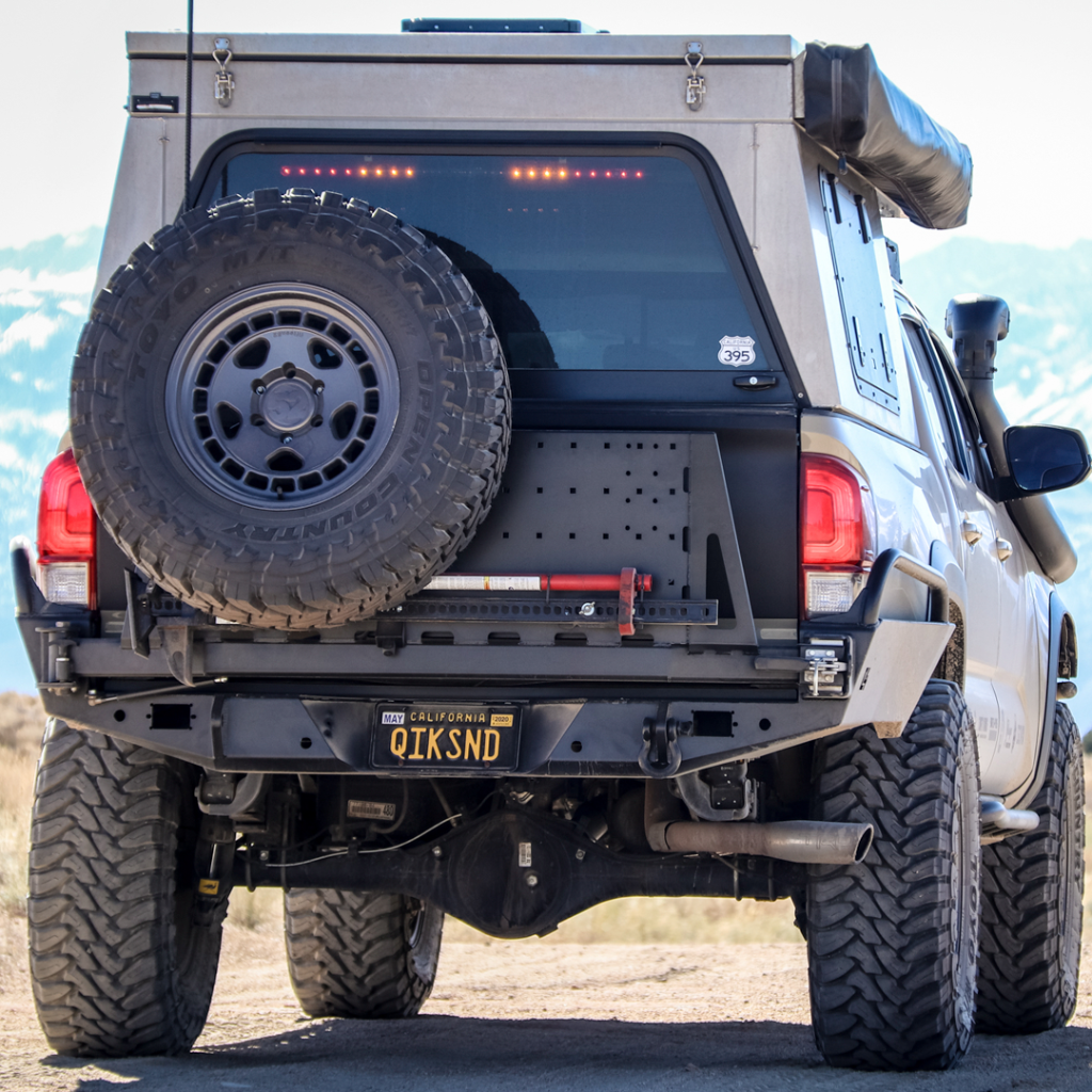 C4 Fabrication 16-23 3rd Gen Toyota Tacoma Overland Series High Clearance  Rear Bumper