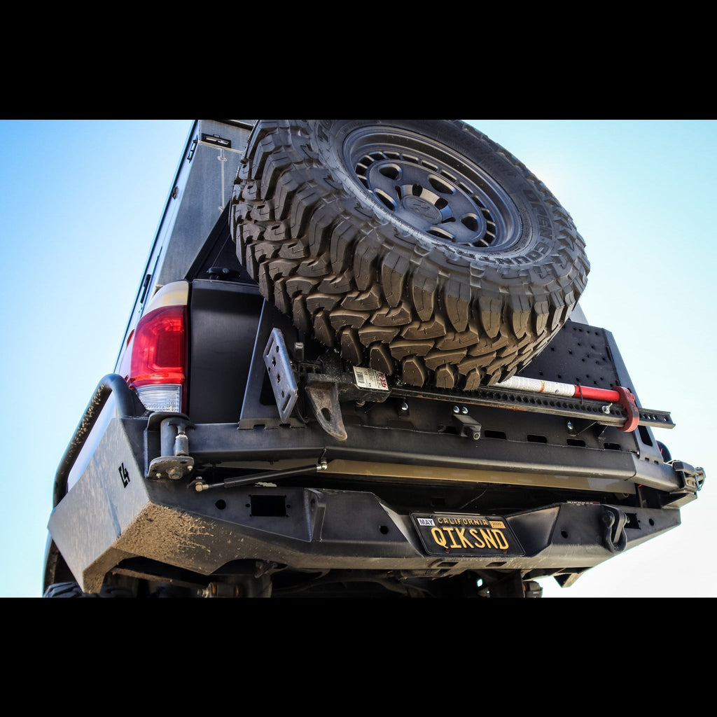 C4 Fabrication 16-23 3rd Gen Toyota Tacoma Overland Series High Clearance  Rear Bumper