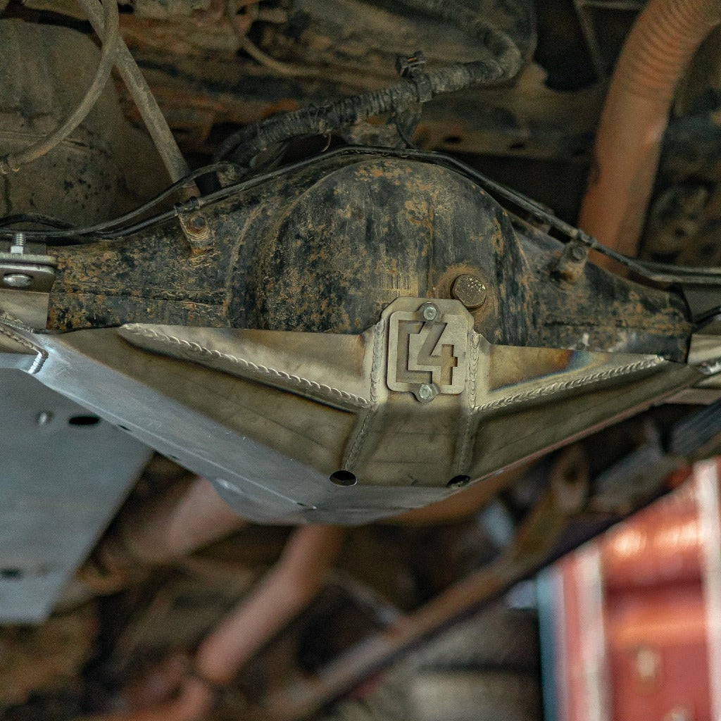 C4 Fabrication 05-15 2nd Gen Toyota Tacoma Rear Differential Skid Plate
