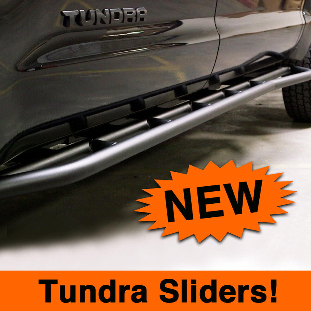 **14-21 TOYOTA TUNDRA STEP EDITION ROCK SLIDERS