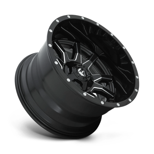 D627 20X12 5X4.5/5.0 GL-BLK-MIL -43MM
