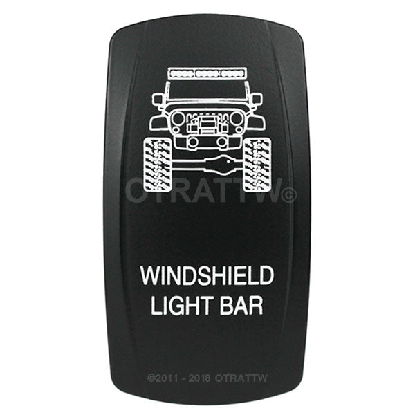 JK Rear Lights Rocker Switch sPOD - VVPZCJK-5RL