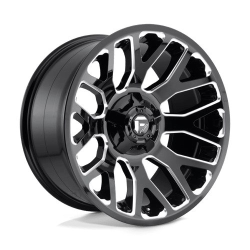 D607 20X9 8X6.5 GL-BLK-MIL 01MM
