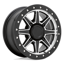 Load image into Gallery viewer, BUWEB 14X7 4X156 G-BLK-MACH 51MM