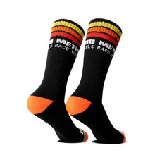 Load image into Gallery viewer, Method Classic Stripes Logo Performance Socks - Black