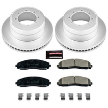 Load image into Gallery viewer, Power Stop 13-16 Ford F-450 Super Duty Rear Z17 Coated Brake Kit