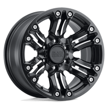 Load image into Gallery viewer, BRASG 17X8.5 5X5.5 M-BLK-MCH 0MM