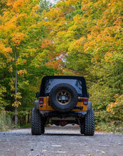 Load image into Gallery viewer, Pyro Mid-Width Rear Bumper | Jeep Wrangler JK