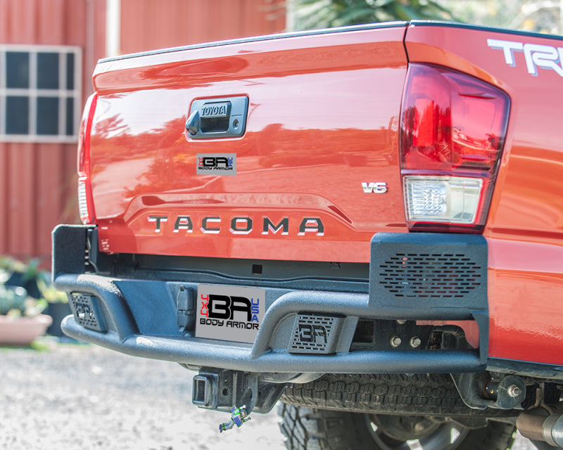 Body Armor 4x4 2016+ Toyota Tacoma Desert Series Rear Bumper – Cali ...