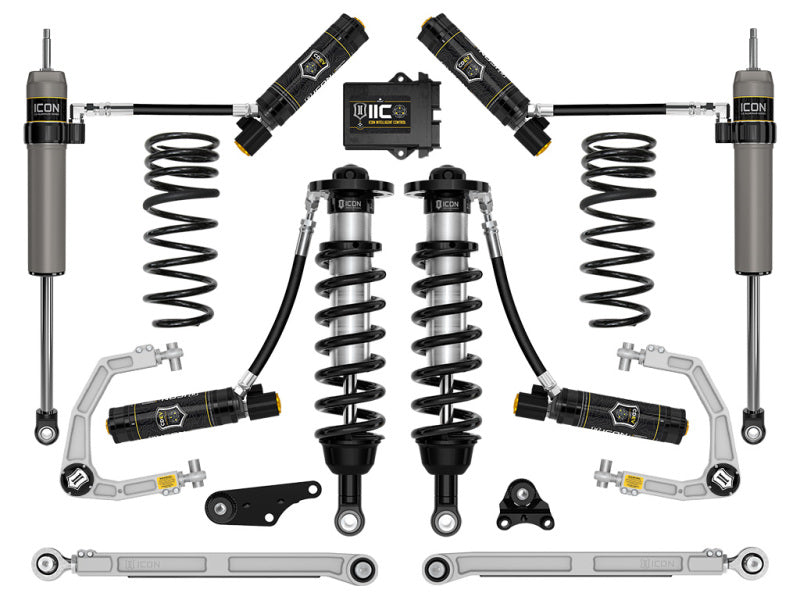 ICON 24 Tacoma 1.25-3in Stage 10 Suspension System Billet With Triple Rate Spring