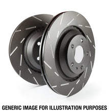 Load image into Gallery viewer, EBC 06-09 Chrysler Aspen 4.7 USR Slotted Front Rotors
