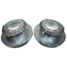 Load image into Gallery viewer, Power Stop 19-22 Ram 3500 Rear Drilled &amp; Slotted Rotor (Pair)