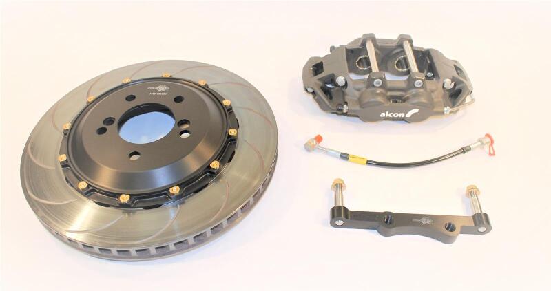Alcon BMW E46 M3 4 Piston 355x32mm/4 Piston 355x28mm Race Kit - Front & Rear - Anodized