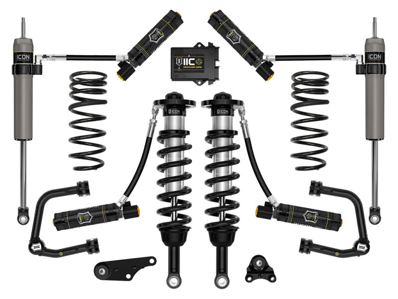 ICON 24 Tacoma 1.25-3in Stage 6 Suspension System Tubular With Triple Rate Spring