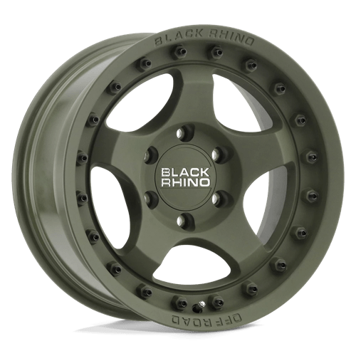 BRBTM 16X8 5X5.0 OD-GRN -10MM