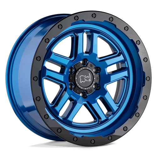 BRBTW 17X9.5 6X5.5 DRBR-BLU-BLKLP -18MM