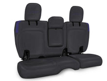 Load image into Gallery viewer, PRP Jeep Wrangler JL Rear Bench CoversU - 4 door with Armrest - Black/Purple