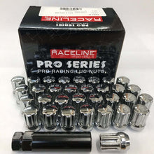 Load image into Gallery viewer, Raceline 14x2.0mm Spline Chrome Lug Nuts (32 Pack)