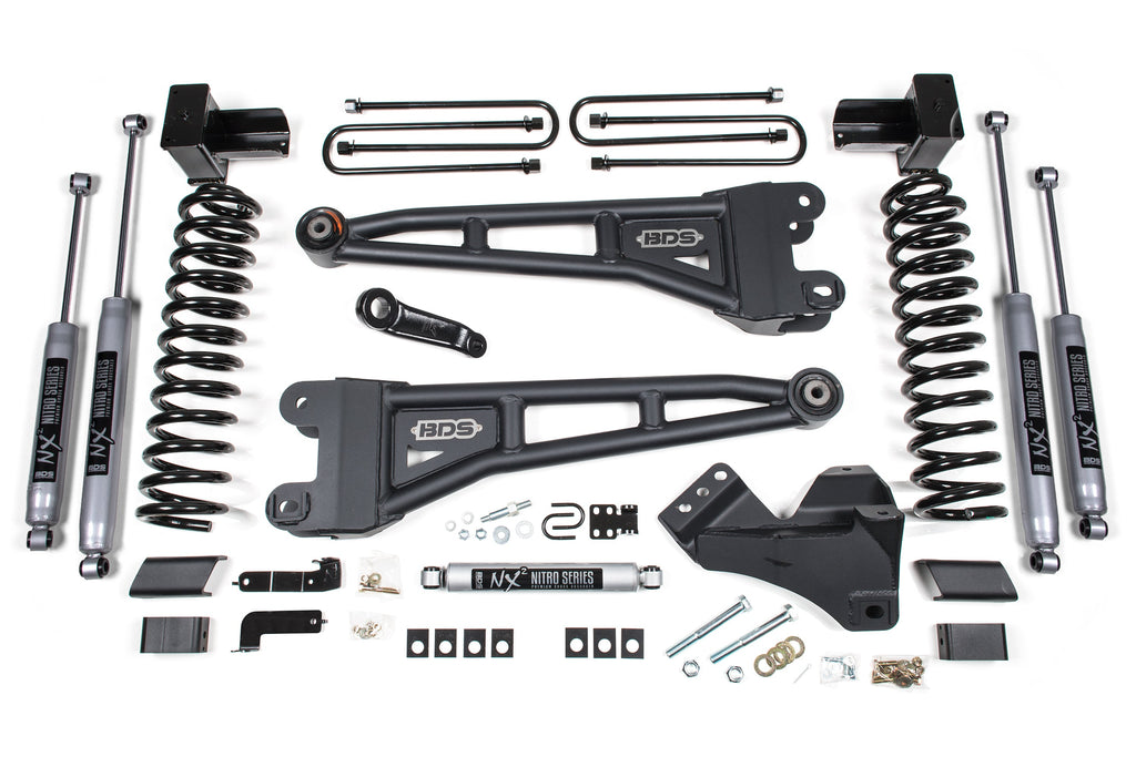 5 Inch Lift Kit w/ Radius Arm Ford F250/F350 Super Duty (23-24) 4WD Gas