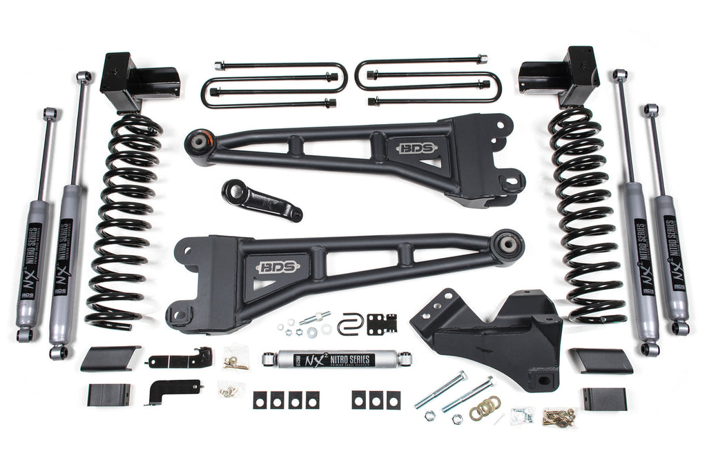 5 Inch Lift Kit w/ Radius Arm Ford F250/F350 Super Duty (23-24) 4WD Gas