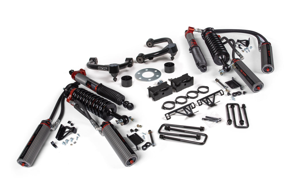 3.5 Inch Lift Kit FOX 3.0 Bypass Factory Race Series Chevy Silverado And GMC Sierra 1500 (19-24)