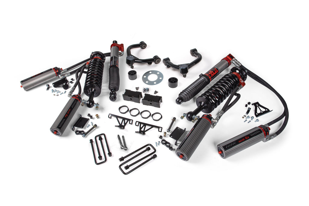 3.5 Inch Lift Kit FOX 3.0 Bypass Factory Race Series Chevy Silverado And GMC Sierra 1500 (19-24)