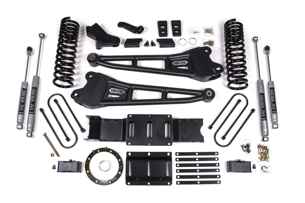 4 Inch Lift Kit w/ Radius Arm Ram 3500 (19-24) 4WD Gas