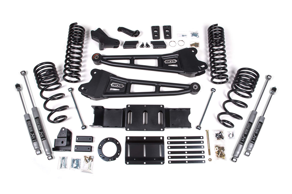 4 Inch Lift Kit w/ Radius Arm Ram 2500 (19-24) 4WD Gas