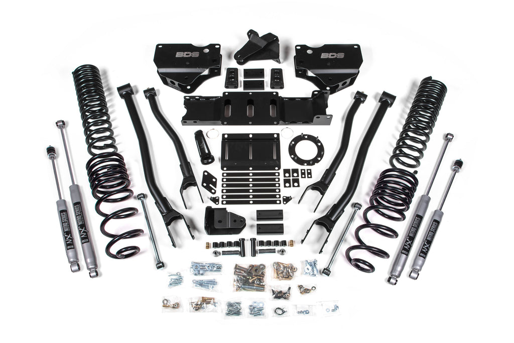 4 Inch Lift Kit w/ 4-Link Ram 2500 (19-24) 4WD Gas