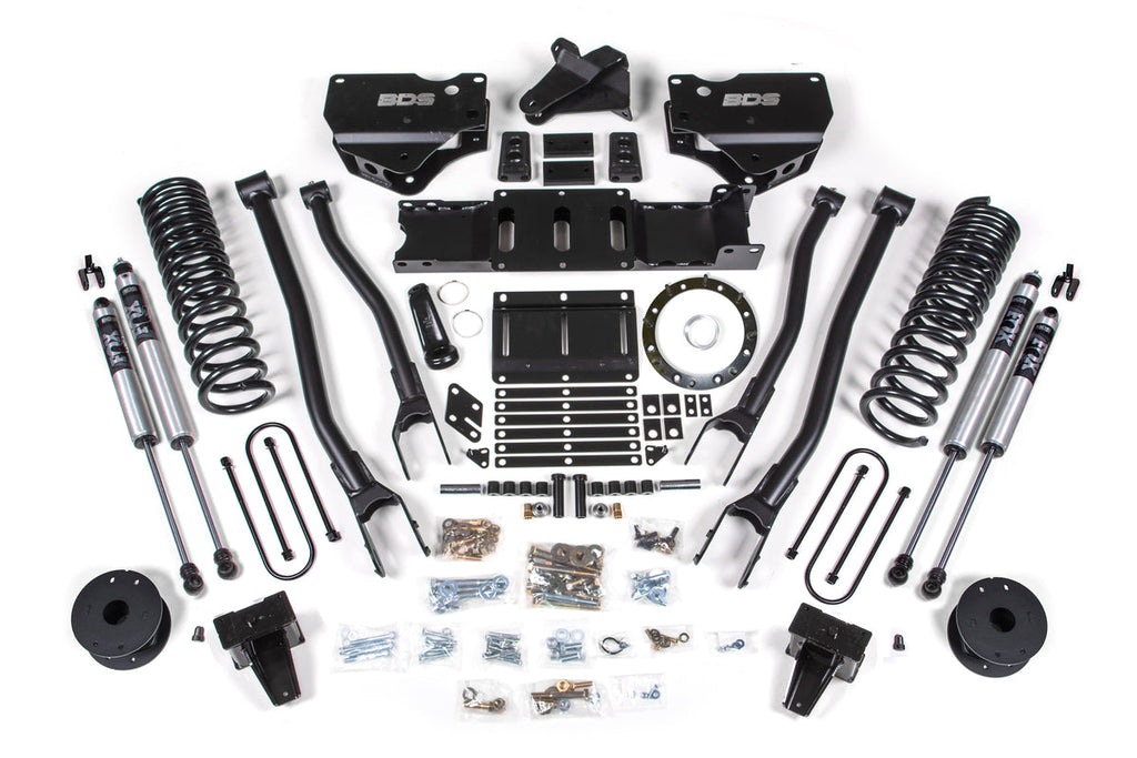 5.5 Inch Lift Kit w/ 4-Link Ram 3500 w/ Rear Air Ride (19-24) 4WD Gas