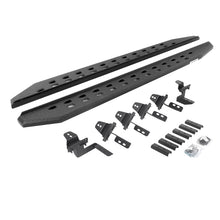 Load image into Gallery viewer, Go Rhino 07-18 Jeep Wrangler JK 4DR RB20 Slim Running Boards Kit (Incl. Brackets) - Bedliner Coating