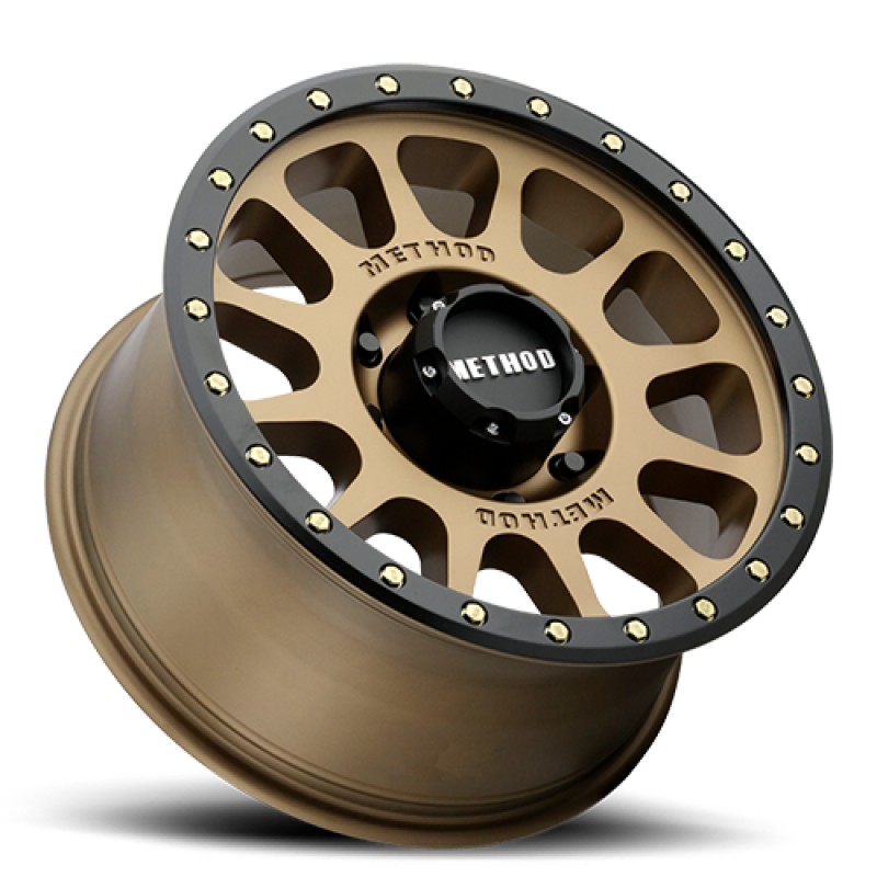 Method MR305 17x8.5 25mm Offset 6x120 83mm Centerbore Method Bronze - Matte Black