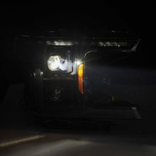 Load image into Gallery viewer, AlphaRex 18-20 Ford F-150 (Req. Conv F150 w/LED) LUXX LED Proj HL Alpha-Blk w/Actv Lt Seq Sig SB DRL