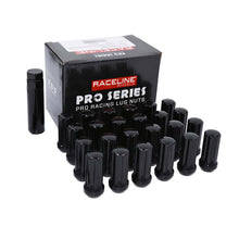 Load image into Gallery viewer, Raceline 14x1.50mm XL Black Lug Nuts (32 Pack)