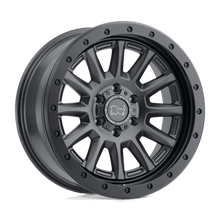 Load image into Gallery viewer, BRDGR 17X8.5 5X5.0 GUN-BLK -34MM