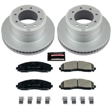 Load image into Gallery viewer, Power Stop 13-22 Ford F-350 Super Duty Rear Z17 Coated Brake Kit