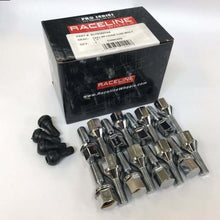 Load image into Gallery viewer, Raceline 12x1.50 1.1in Cone Chrome Lug Bolts