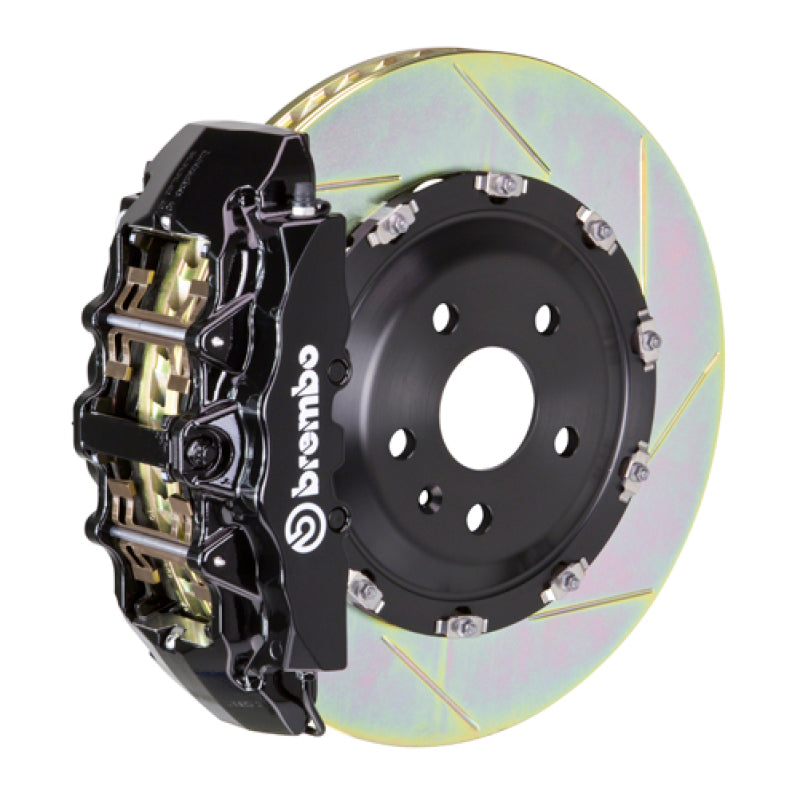 Brembo 00-03 Z8 (E52) Front GT BBK 6 Piston Cast 380x34 2pc Rotor Slotted Type-1-Black