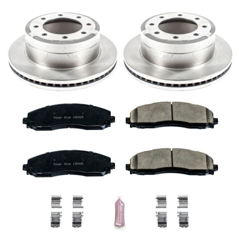 Power Stop 13-22 Ford F-350 Super Duty Rear Autospecialty Brake Kit
