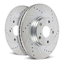 Load image into Gallery viewer, Power Stop 19-22 Ram 3500 Rear Drilled &amp; Slotted Rotor (Pair)