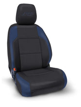 Load image into Gallery viewer, PRP 16-23 Toyota Tacoma Front Seat Covers (Pair) - Black/Navy Blue