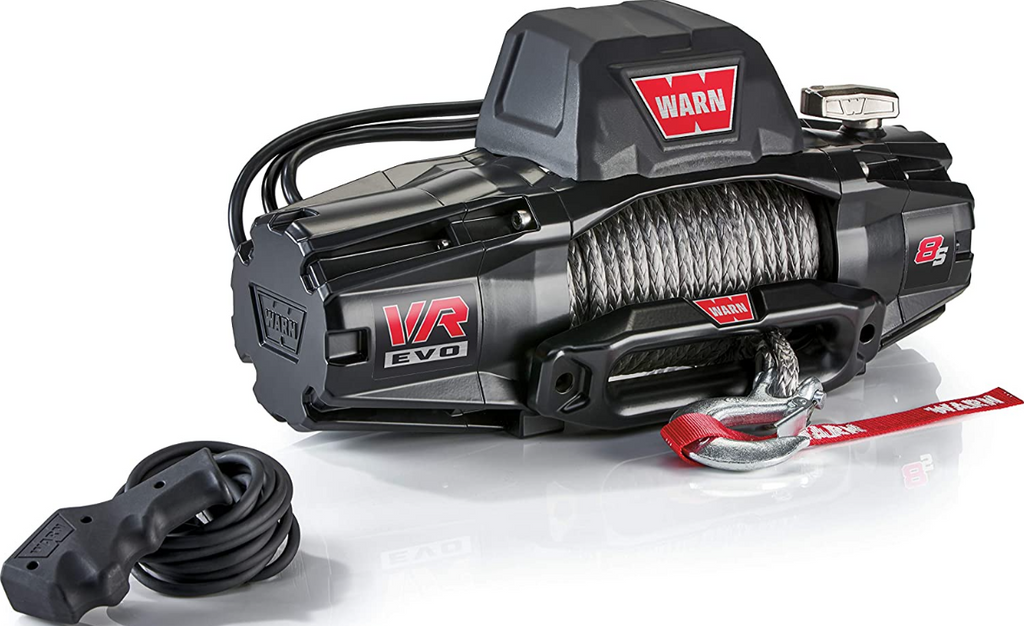Warn VR EVO 8 Winch - Synthetic Rope - 8,000 lbs